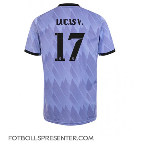Real Madrid Lucas Vazquez #17 Borta Matchtröja 2022-23 Kortärmad Real Madrid Lucas Vazquez #17 Borta Matchtröja 2022-23 Kortärmad